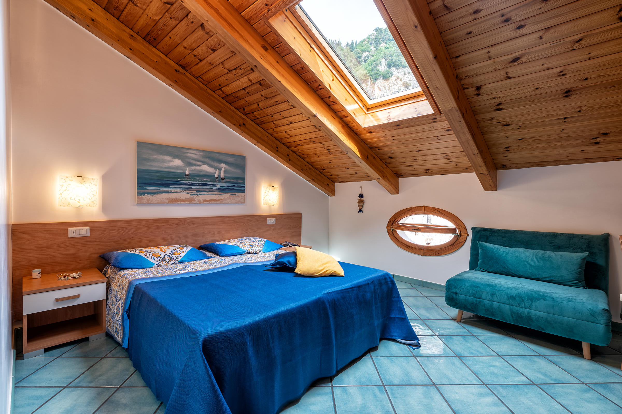 Camera Blu di Casa Chiarito, Casa Vacanze ad Amalfi.