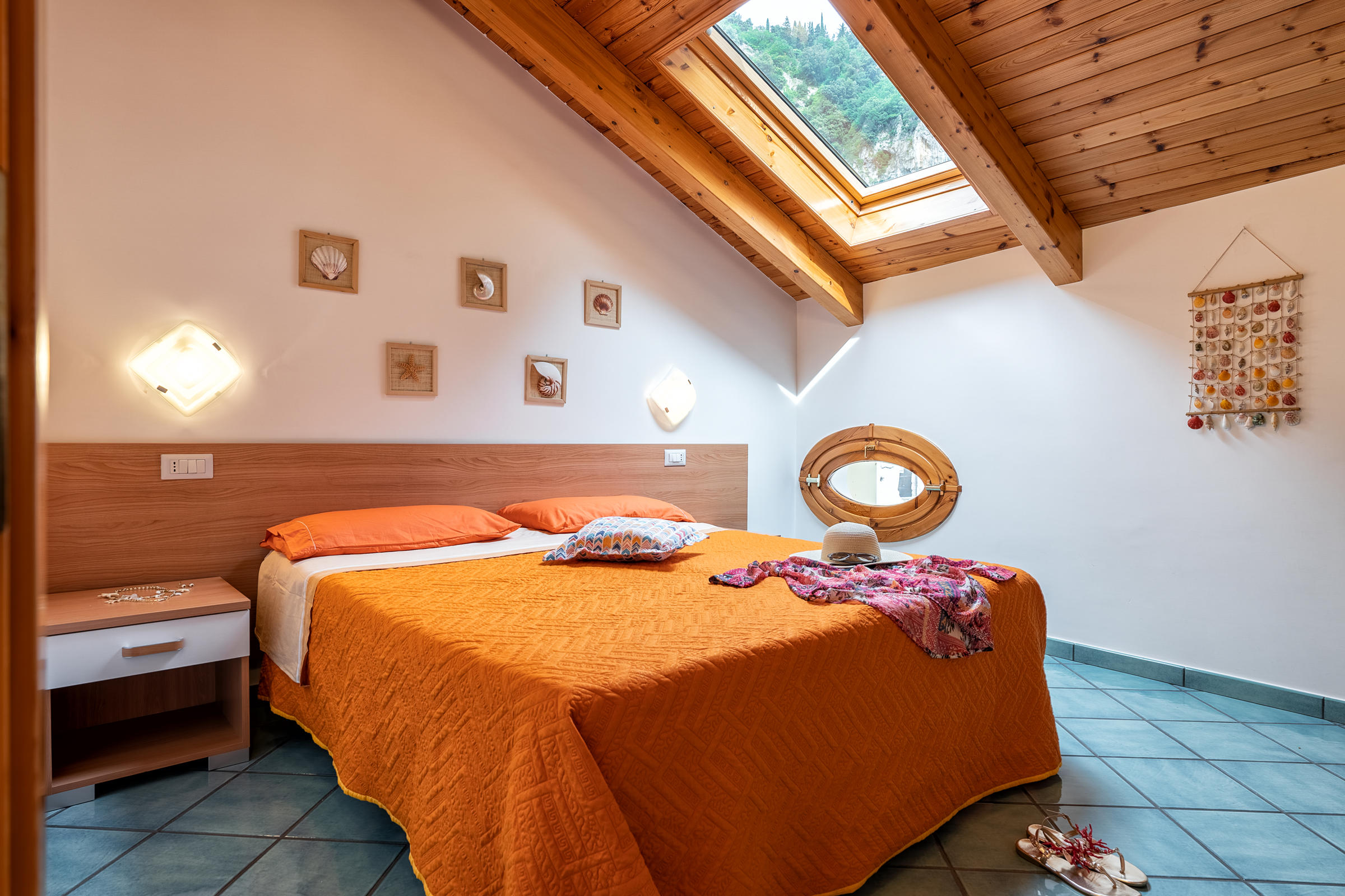 Camera Arancione di Casa Chiarito, Casa Vacanze ad Amalfi.