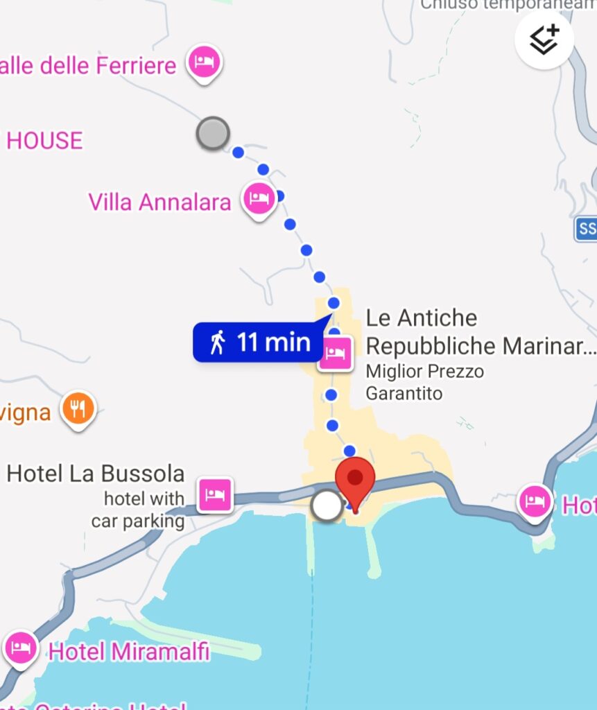 Come muoversi in costiera amalfitana con i bus.